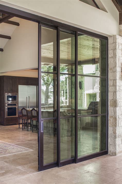 steel internal sliding doors